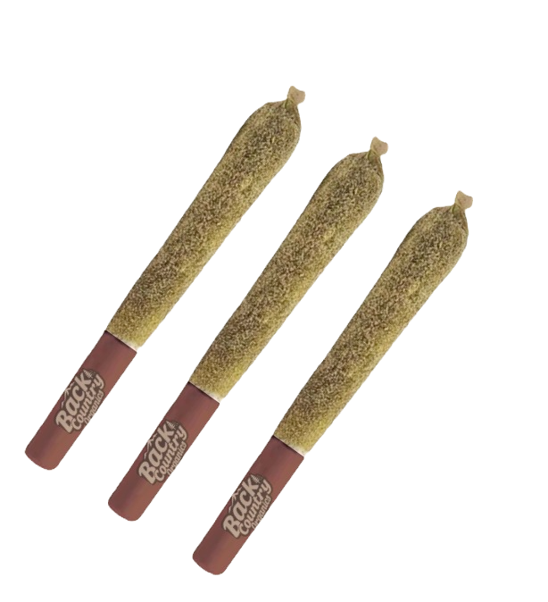 Introducing GMO Bomb keif coated Live Rosin Infused Pre-rolls